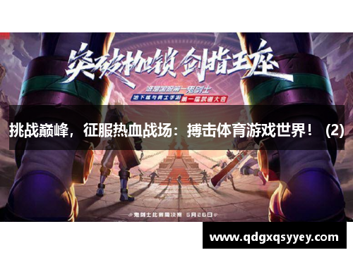 挑战巅峰，征服热血战场：搏击体育游戏世界！ (2)
